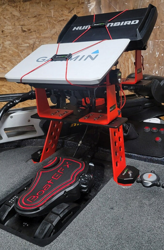 8" Tall Boy Single Bow Graph Mount - BoatEFX